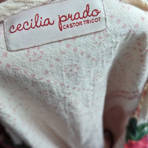 VTG CECILIA PRADO GORGEOUS BLOUSE XL (run smaller) - Picture 9 of 12